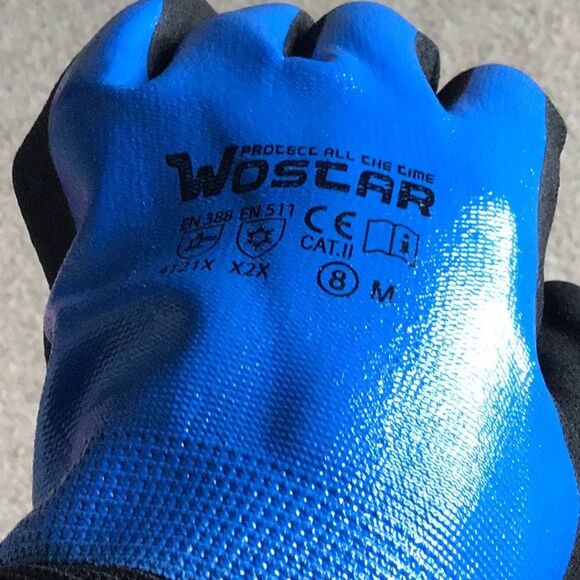 Woscar Waterproof Winter Garden work gloves - Picture 2 of 7